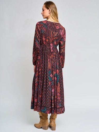 VESTIDO MUJER TATIENNE LARGO ESTAMPADO - 3