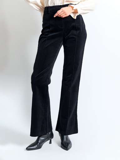 PANTALÓN MUJER MARQUIS ALGODÓN COTELÉ FLARE - 2