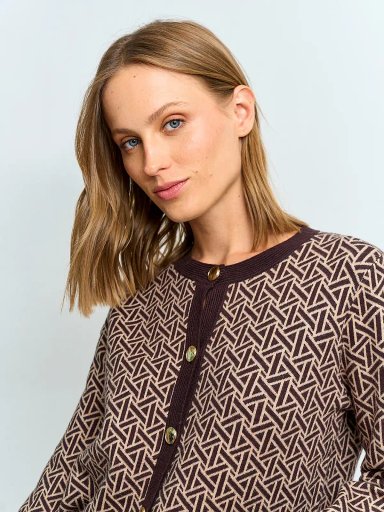 CARDIGAN MUJER CACHAREL BOTONES - 3