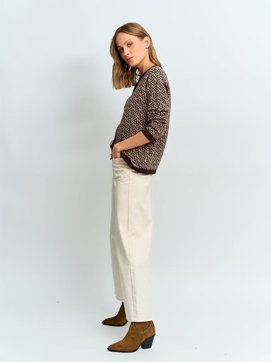 CARDIGAN MUJER CACHAREL BOTONES - 4