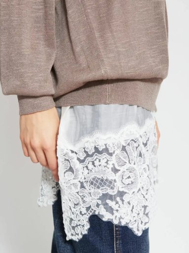 SWEATER MUJER MARQUIS ENCAJE - 3