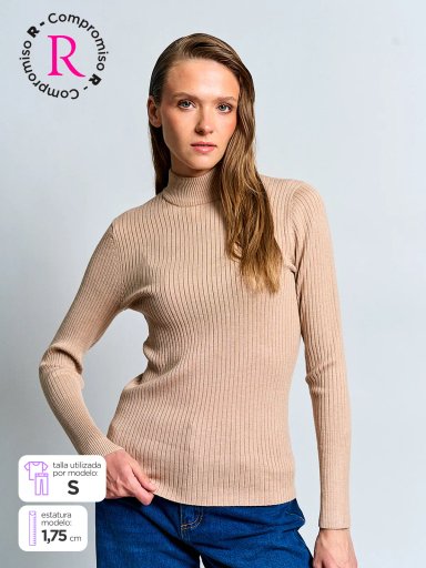 SWEATER MUJER MARQUIS CUELLO MOCK - 1