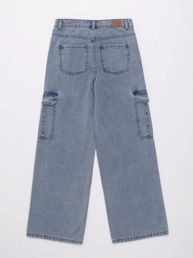 JEANS WIDE FIT NIÑA INDEX TEEN CARGO - 2