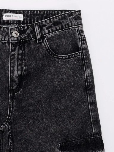 JEANS WIDE FIT NIÑA INDEX TEEN CARGO - 3