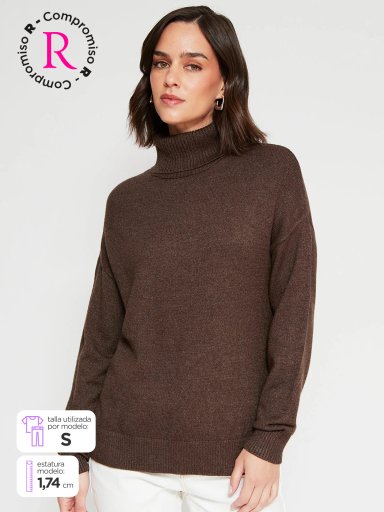SWEATER MUJER REGATTA MANGA LARGA RAYADO - 1