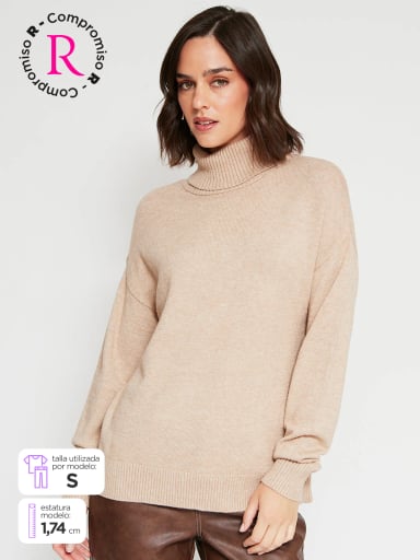 SWEATER MUJER REGATTA MANGA LARGA RAYADO - 1