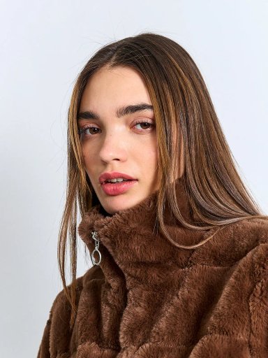 CHAQUETA MUJER INDEX PELUDA - 3