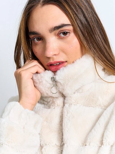 CHAQUETA MUJER INDEX PELUDA - 3