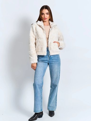 CHAQUETA MUJER INDEX PELUDA - 4