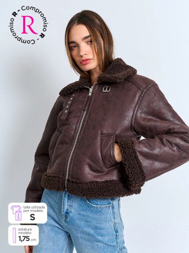 CHAQUETA MUJER INDEX CORTA BONDEADA - 1
