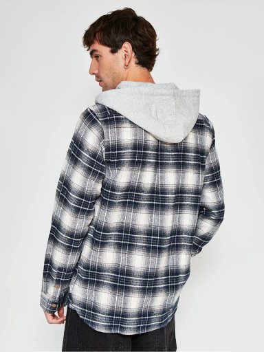 SOBRECAMISA HOMBRE CLOUDBREAK ALGODÓN HOODIE FRANELA - 2