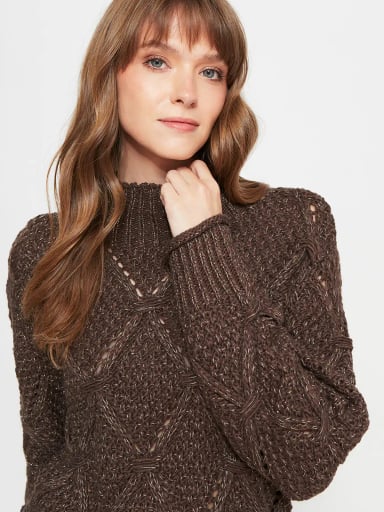 SWEATER MUJER TATIENNE ROMBOS - 3