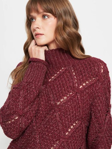 SWEATER MUJER TATIENNE ROMBOS - 3