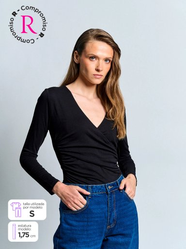 BODY MUJER MARQUIS ESCOTE EN V - 1