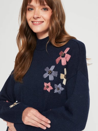 SWEATER MUJER AZIZ CUELLO TORTUGA - 3