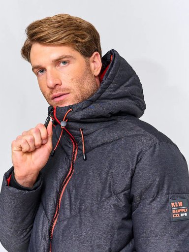 PARKA HOMBRE ROBERT LEWIS PUFFA GORRO - 3