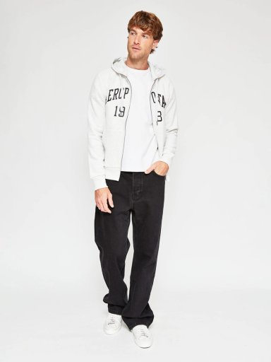 POLERÓN HOMBRE AEROPOSTALE ALGODÓN ESTAMPADO CIERRE - 4