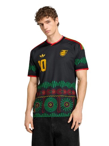 POLERA HOMBRE ADIDAS MANGA CORTA JAMAICA VISITA - 1