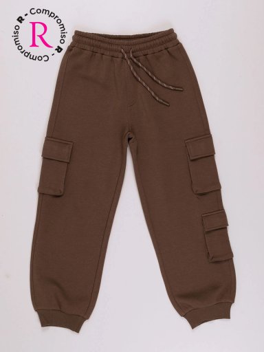 PANTALÓN DE BUZO NIÑO HARVEST WEST - 1