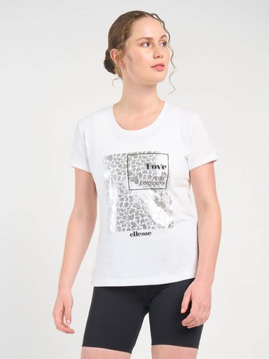 POLERA MUJER ELLESSE AMELIA PLATEADO - 1