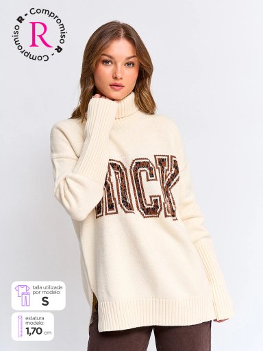 SWEATER MUJER BARBADOS ALGODÓN  - 1