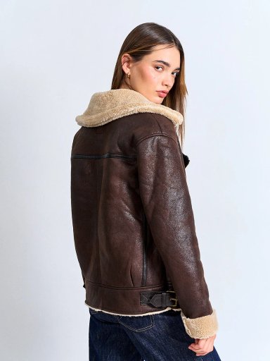 CHAQUETA MUJER INDEX LARGA BONDEADA - 2