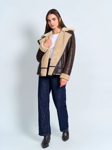 CHAQUETA MUJER INDEX LARGA BONDEADA - 4