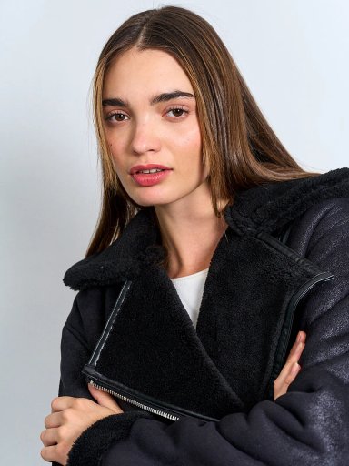 CHAQUETA MUJER INDEX LARGA BONDEADA - 3
