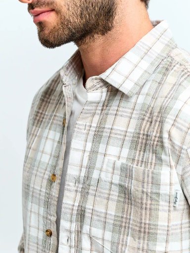 CAMISA HOMBRE PEPE JEANS ALGODÓN MANGA LARGA COTELÉ - 3