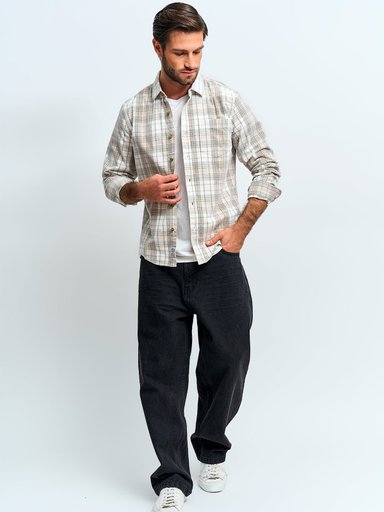 CAMISA HOMBRE PEPE JEANS ALGODÓN MANGA LARGA COTELÉ - 4
