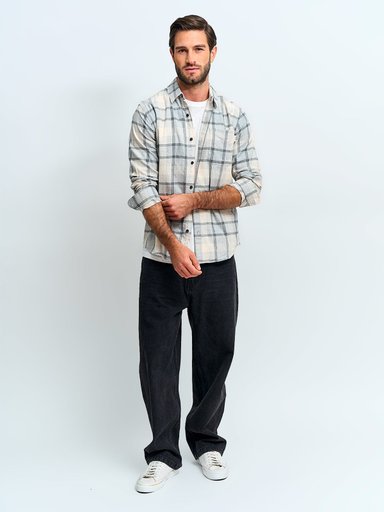 CAMISA HOMBRE PEPE JEANS ALGODÓN MANGA LARGA FRANELA - 4