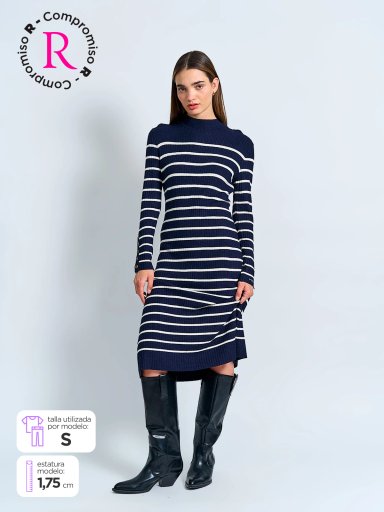 VESTIDO MUJER PEPE JEANS TEJIDO - 1