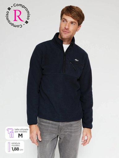 POLAR HOMBRE REGATTA HALF ZIPPER - 1