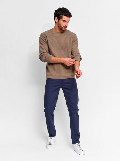 SWEATER HOMBRE INDEX ALGODÓN CUELLO REDONDO - 4