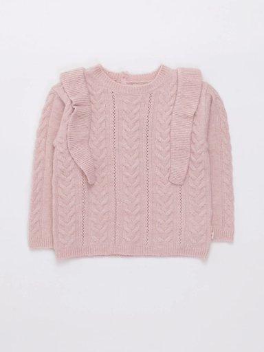 SWEATER NIÑA TRENZAS BABY HARVEST - 1