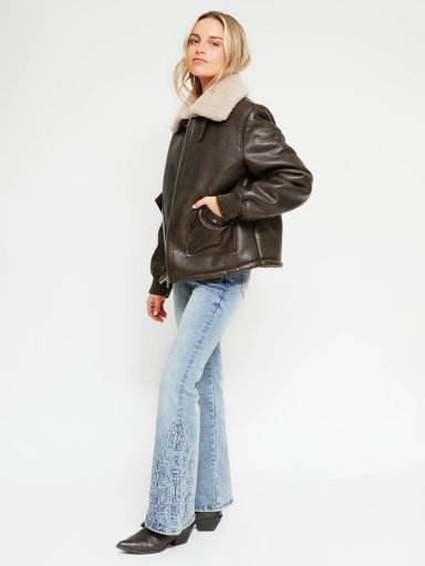 CHAQUETA MUJER PEPE JEANS BONDED - 5