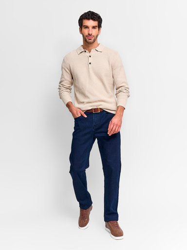 SWEATER HOMBRE REGATTA ALGODÓN CUELLO POLO - 4
