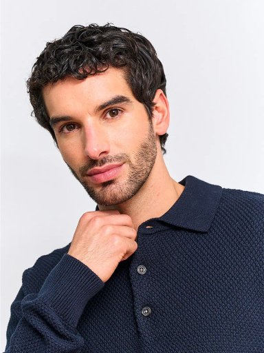 SWEATER HOMBRE REGATTA ALGODÓN CUELLO POLO - 3
