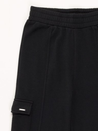 PANTALÓN DE BUZO NIÑA INDEX WIDE CARGO - 3