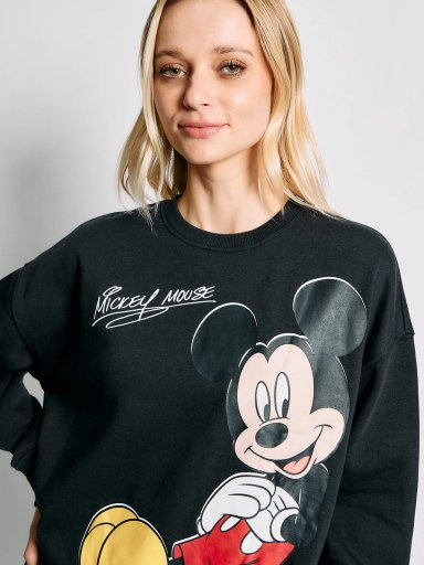 POLERÓN MUJER INDEX ALGODÓN MANGA LARGA MICKEY - 3