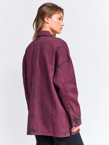 SOBRECAMISA MUJER BARBADOS ALGODÓN DENIM - 2