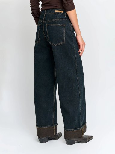 JEANS MUJER INDEX ALGODÓN COSTURAS ZIGZAG - 3
