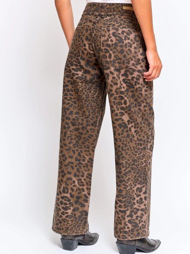 JEANS MUJER INDEX ALGODÓN BAGGY COW LOW - 3