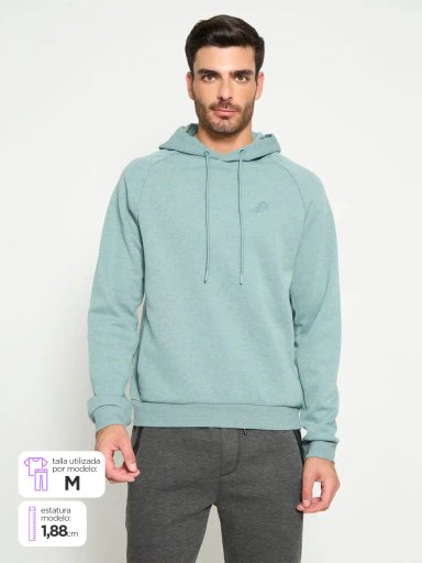 POLERON HOMBRE HEAD CON CAPUCHA - 1