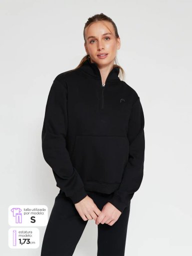 POLERON MUJER HEAD MANGA LARGA - 1