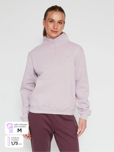POLERON MUJER HEAD MANGA LARGA - 1