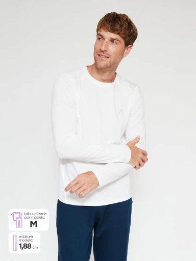POLERA HOMBRE HEAD MANGA LARGA - 1