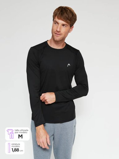 POLERA PRIMERA CAPA HOMBRE HEAD MANGA LARGA - 1