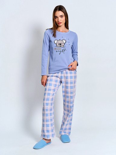 TOP PIJAMA INDEX MANGA LARGA - 4