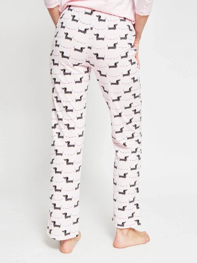 BOTTOM PIJAMA MUJER INDEX RECTO LARGO - 3